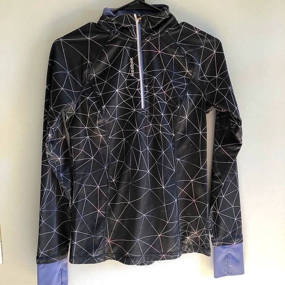 Reebok Women’s Active Quarter Zip Jacket - Picture 2 of 4